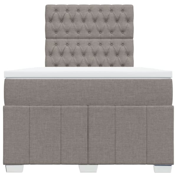 Continental sänky patjalla Taupe Kangas 120x200 cm