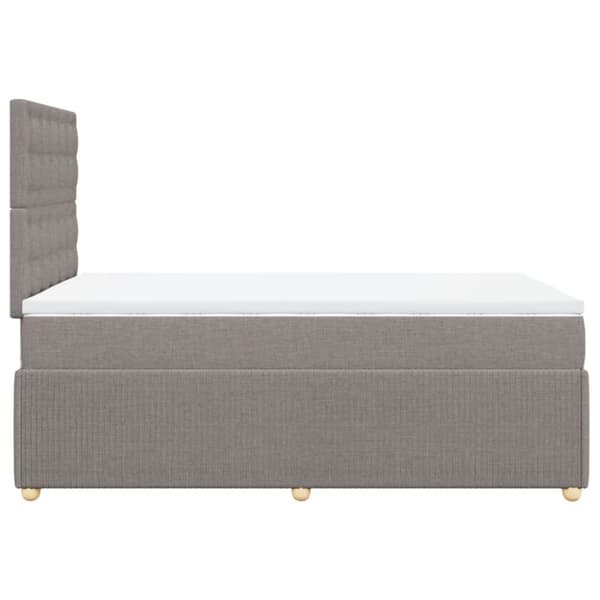 Continental sänky patjalla Taupe 120x190 cm Kangas