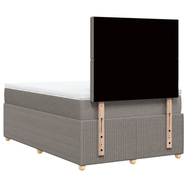 Continental sänky patjalla Taupe 120x190 cm Kangas