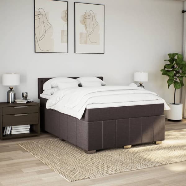 Continental Bed Patja Ruskea Kangas 160x200 cm