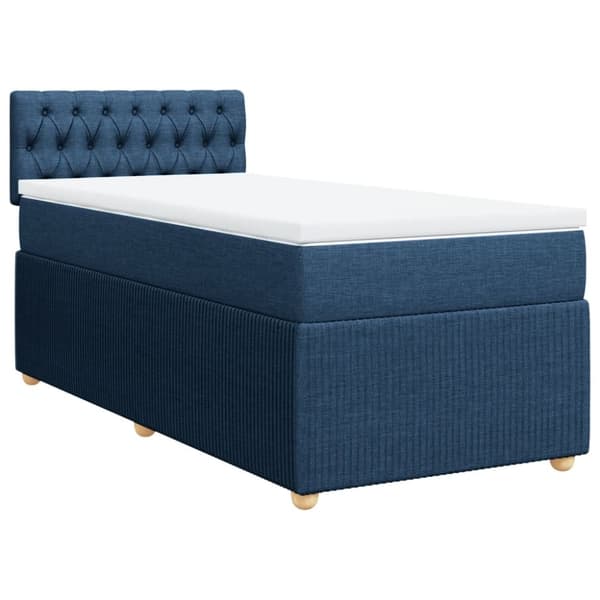 Continental Bed Patja, Sininen, Kangas 100x200 cm