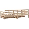 Miniatyrbillede 6 af 10: daybed med skuffer 90x190 cm massivt fyrretræ