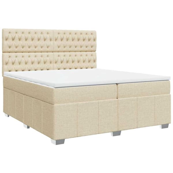 Continental Bed patja Cream Kangas 200x200 cm