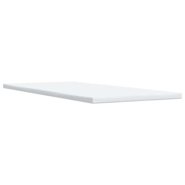 Ramsäng med madrass mörkbrun 90x200 cm tyg