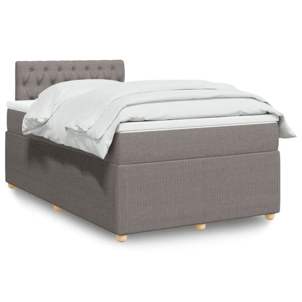 Continental sänky patjalla Taupe 120x190 cm Kangas