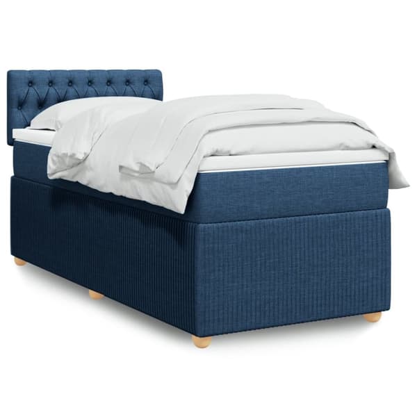 Continental Bed Patja, Sininen, Kangas 100x200 cm