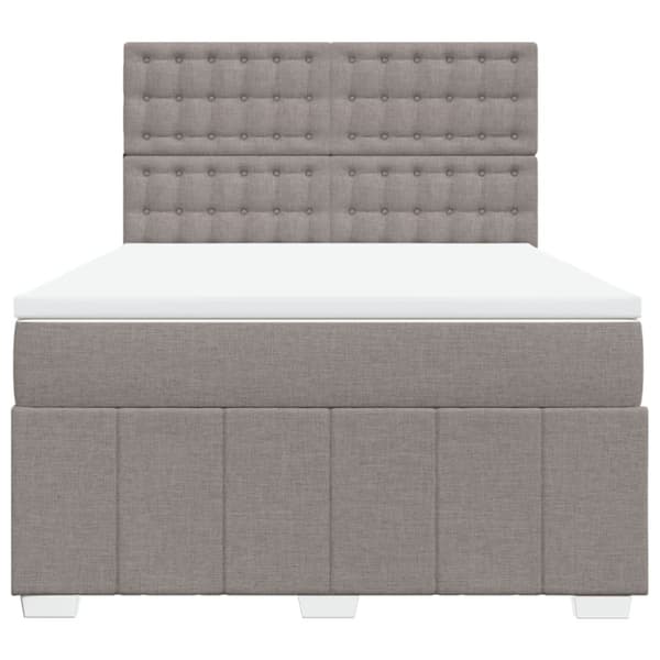 Continental sänky patjalla Taupe Kangas 160x200 cm