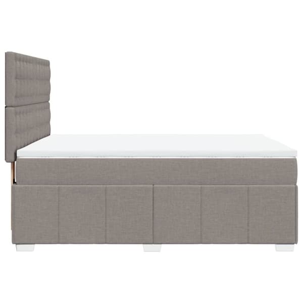 Continental sänky patjalla Taupe Kangas 160x200 cm