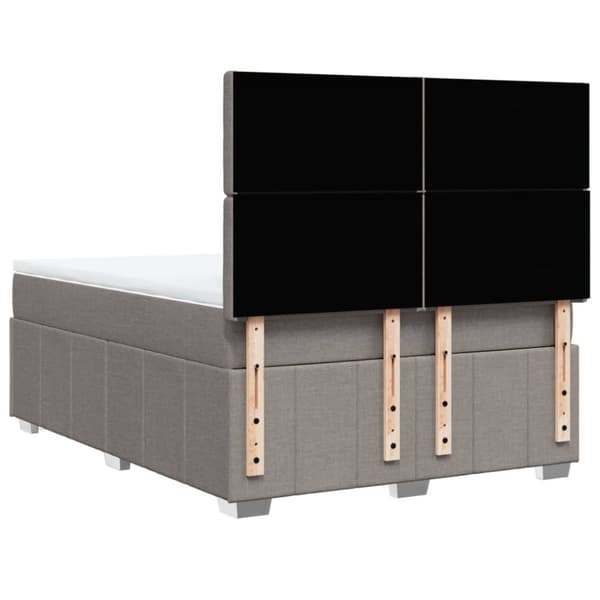 Continental sänky patjalla Taupe Kangas 160x200 cm