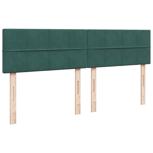 Continental Bed patja Green Velvet 200x200 cm