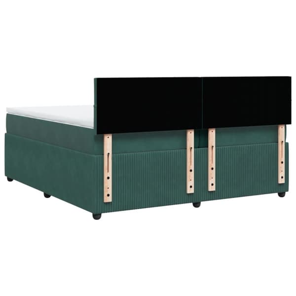 Continental Bed patja Green Velvet 200x200 cm