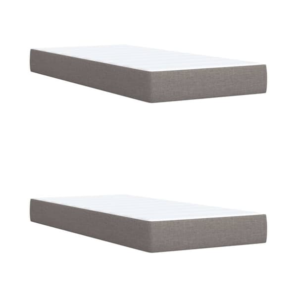 Continental sänky patjalla Taupe Kangas 200x200 cm