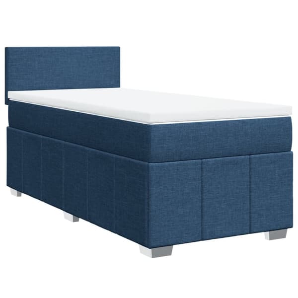 Continental Bed Patja, Sininen, Kangas, 80x200 cm