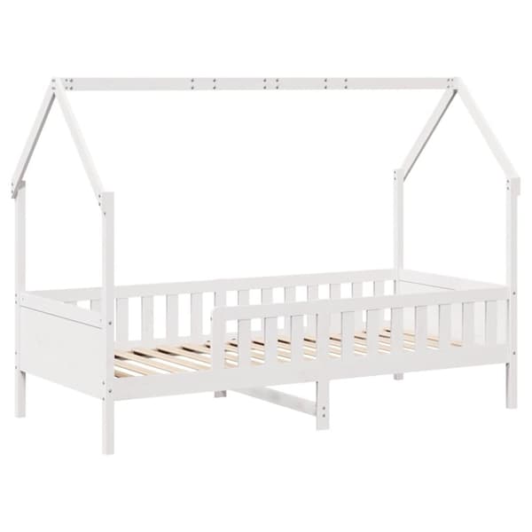 sengeramme til juniorseng m. skuffer 90x190 cm massivt fyr