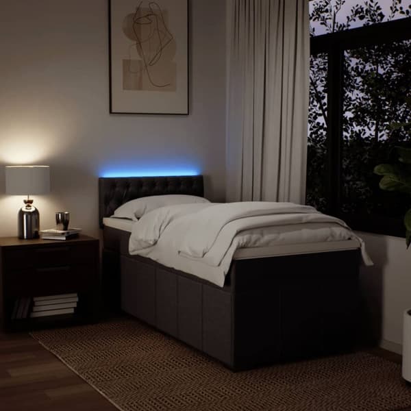 Continental Bed Patja Ruskea Kangas 100x200 cm