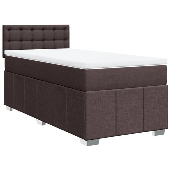 Continental Bed Patja Ruskea Kangas 100x200 cm
