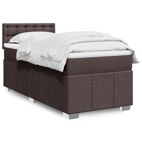 Continental Bed Patja Ruskea Kangas 100x200 cm