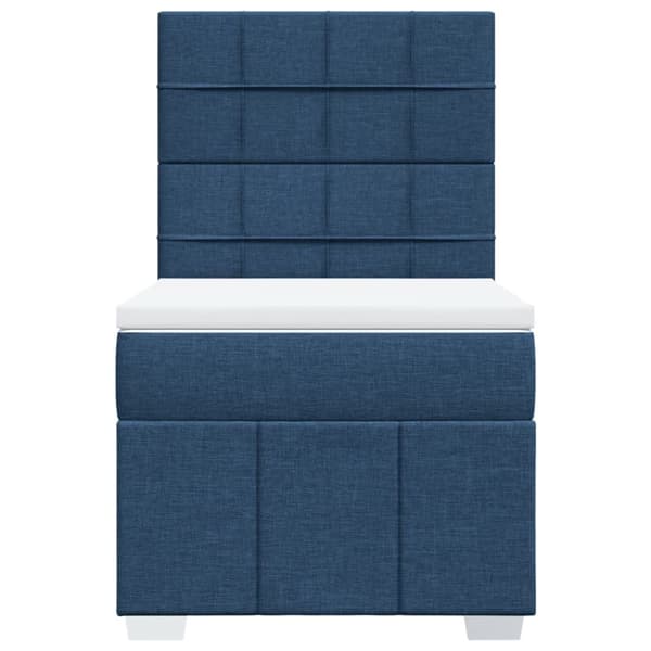 Continental Bed Patja, Sininen, Kangas, 80x200 cm