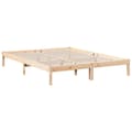 Miniatyrbillede 3 af 9: ekstra lang sengeramme uden madras 160x210 cm massivt fyrretræ