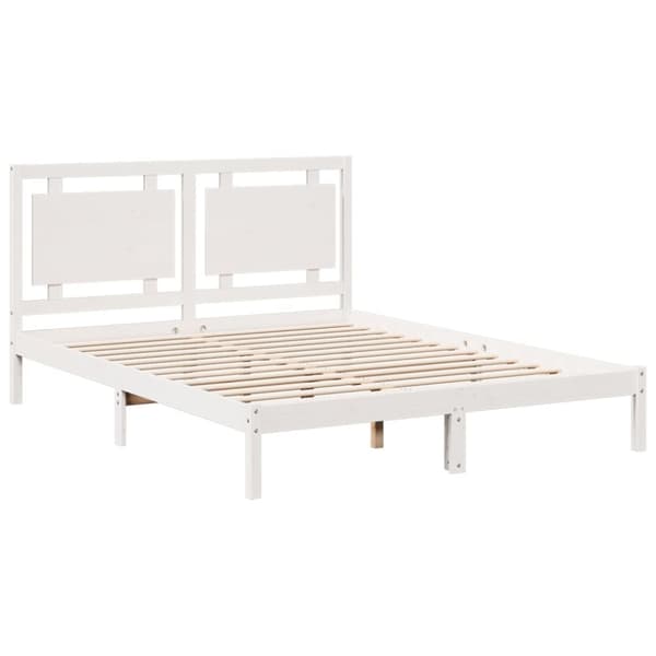 ekstra lang sengeramme uden madras 140x220 cm massivt træ