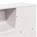 Miniatyrbillede 10 af 10: sengeramme uden madras 120x200 cm massivt fyrretræ hvid