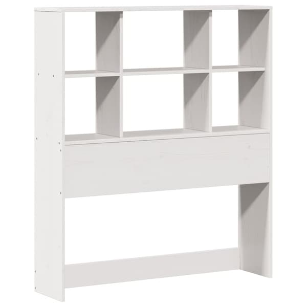 sengeramme uden madras 90x190 cm massivt fyrretræ hvid