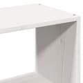 Miniatyrbillede 9 af 10: seng med reol uden madras 90x190 cm massivt fyrretræ hvid