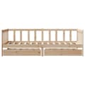 Miniatyrbillede 4 af 10: daybed med skuffer 90x200 cm massivt fyrretræ