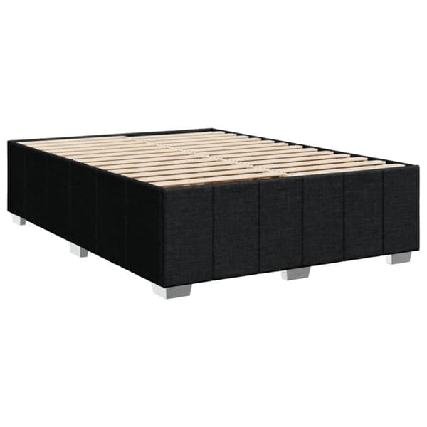 Continental sänky patjalla Musta kangas 140x190 cm