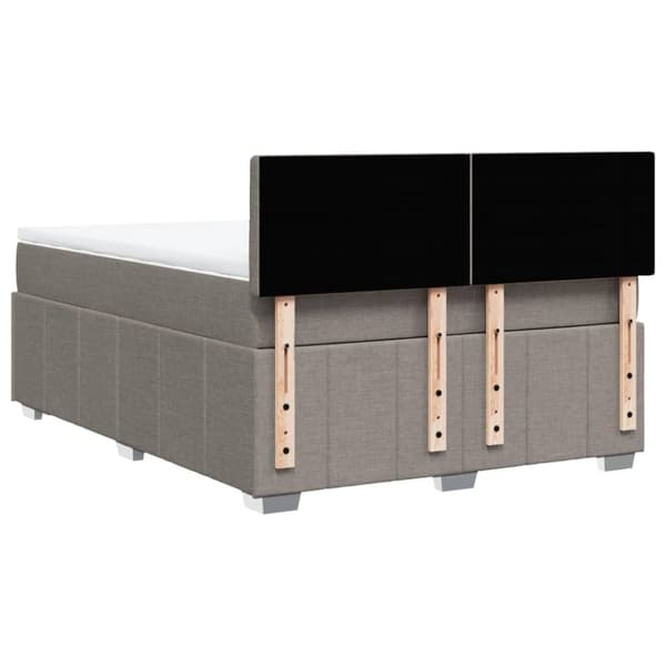 Continental sänky patjalla Taupe Kangas 140x200 cm