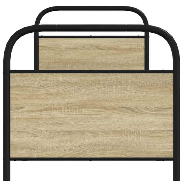 Sänky ilman patjaa 80x200 cm Sonoma Oak