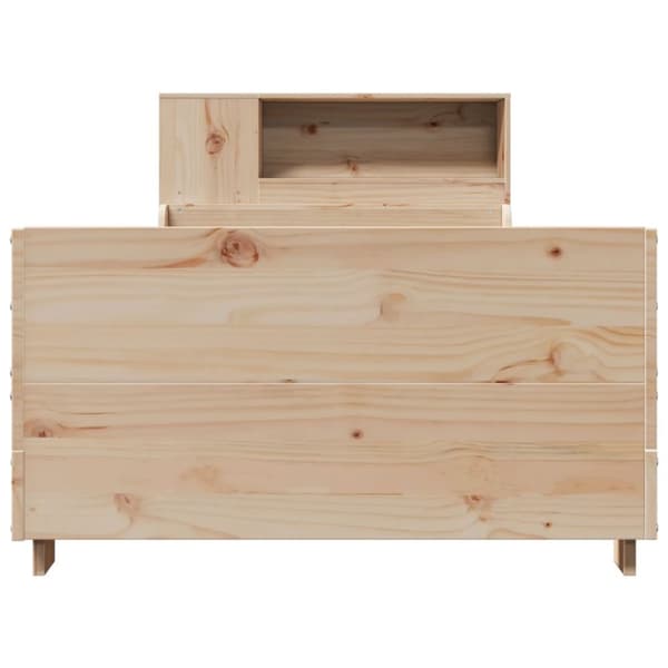 sengeramme uden madras 100x200 cm massivt fyrretræ