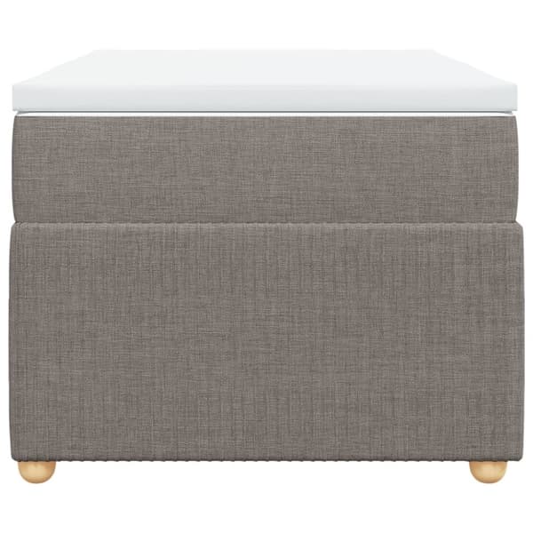 Continental sänky patjalla Taupe Kangas 90x190 cm