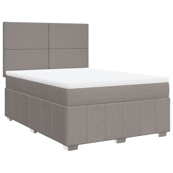 Continental sänky patjalla Taupe Kangas 140x190 cm