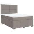 Pikkukuva 3 / 10: Continental sänky patjalla Taupe Kangas 140x190 cm