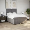 Pikkukuva 5 / 10: Continental sänky patjalla Taupe Kangas 140x190 cm