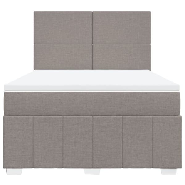 Continental sänky patjalla Taupe Kangas 140x190 cm