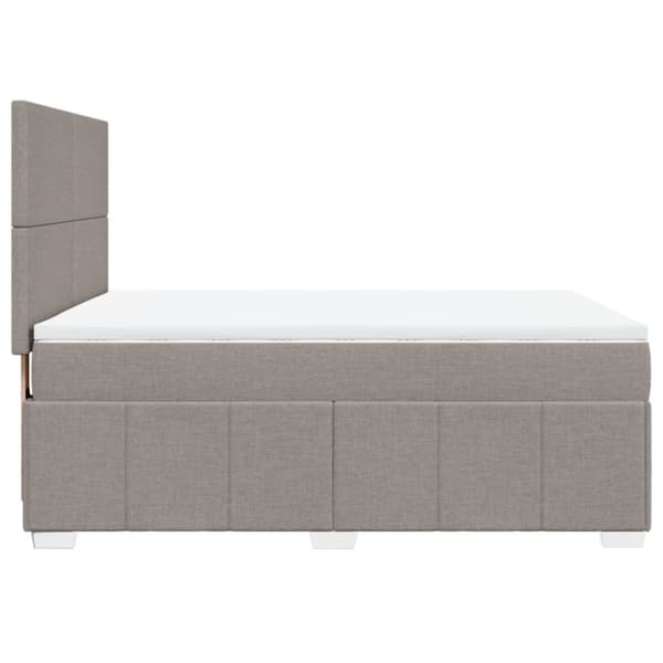 Continental sänky patjalla Taupe Kangas 140x190 cm