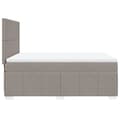 Pikkukuva 7 / 10: Continental sänky patjalla Taupe Kangas 140x190 cm