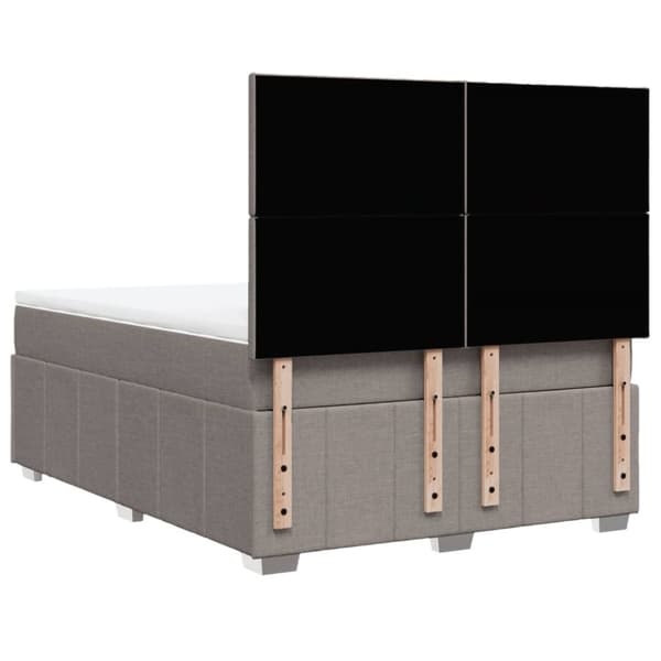 Continental sänky patjalla Taupe Kangas 140x190 cm