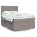 Pikkukuva 1 / 10: Continental sänky patjalla Taupe Kangas 140x190 cm