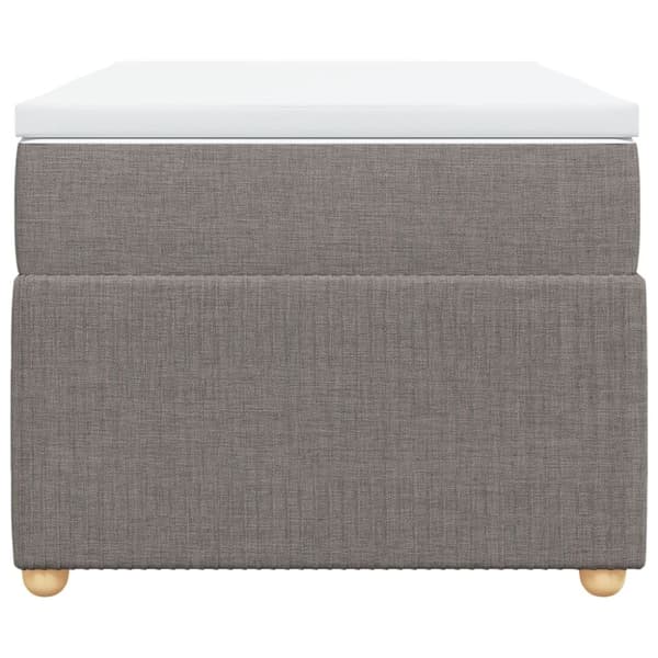 Continental sänky patjalla Taupe Kangas 90x200 cm
