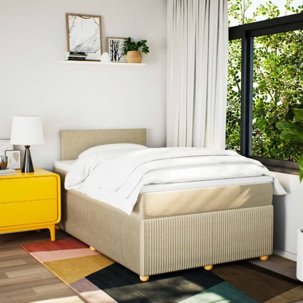 Continental Bed Patja Cream 120x190 cm Kangas