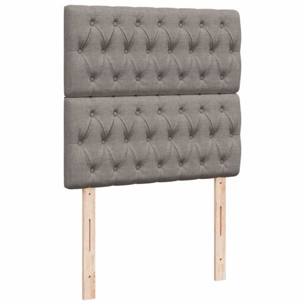 Continental sänky patjalla Taupe Kangas 100x200 cm