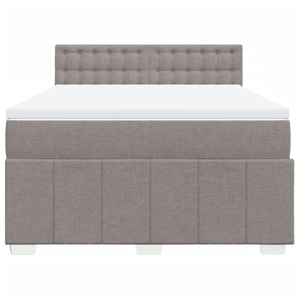 Continental sänky patjalla Taupe Kangas 140x190 cm
