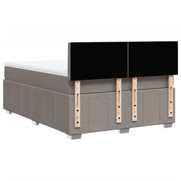 Continental sänky patjalla Taupe Kangas 140x190 cm
