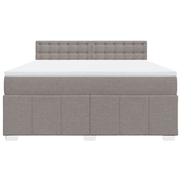 Continental sänky patjalla Taupe Kangas 180x200 cm