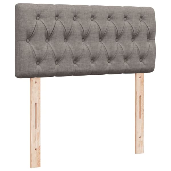 Continental sänky patjalla Taupe Kangas 80x200 cm