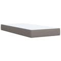 Pikkukuva 9 / 10: Continental sänky patjalla Taupe Kangas 80x200 cm