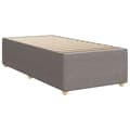 Pikkukuva 10 / 10: Continental sänky patjalla Taupe Kangas 80x200 cm